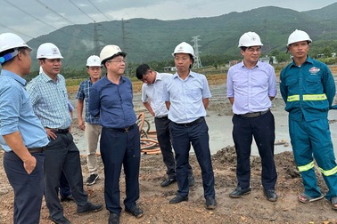 EVNNPT tập trung nguồn lực để hoàn thành Dự án trạm biến áp 220kV Vũng Áng