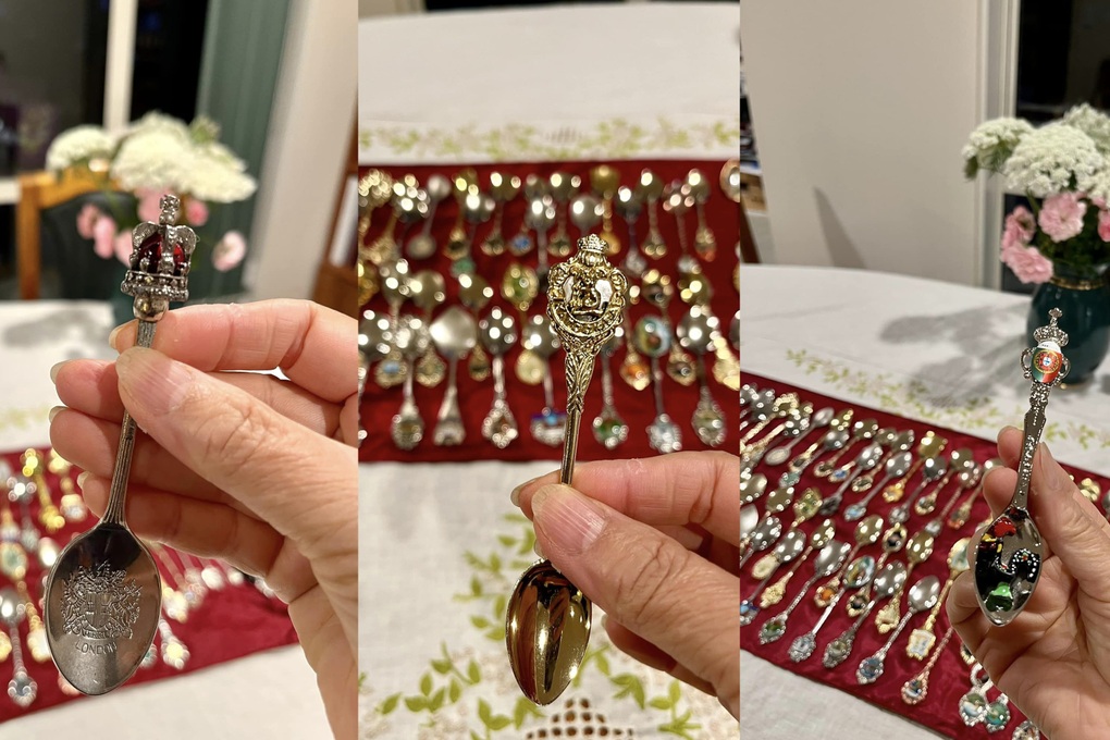Người phụ nữ Việt đi qua 55 quốc gia, sưu tập hàng nghìn thìa bạc độc lạ - 6 Người phụ nữ Việt đi qua 55 quốc gia, sưu tập hàng nghìn thìa bạc độc lạ - 6