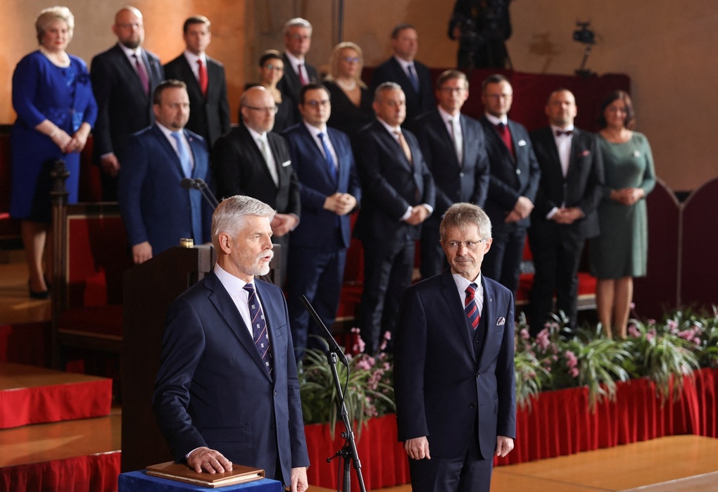 Cựu Tư lệnh NATO tuyên thệ nhậm chức Tổng thống Séc - 1 Cựu Tư lệnh NATO tuyên thệ nhậm chức Tổng thống Séc - 1