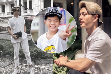 Quán quân Giọng hát Việt nhí Quang Anh khoe dáng cao như người mẫu