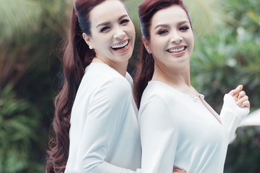 Thúy Hằng-Thúy Hạnh đẹp rạng rỡ ở tuổi U40