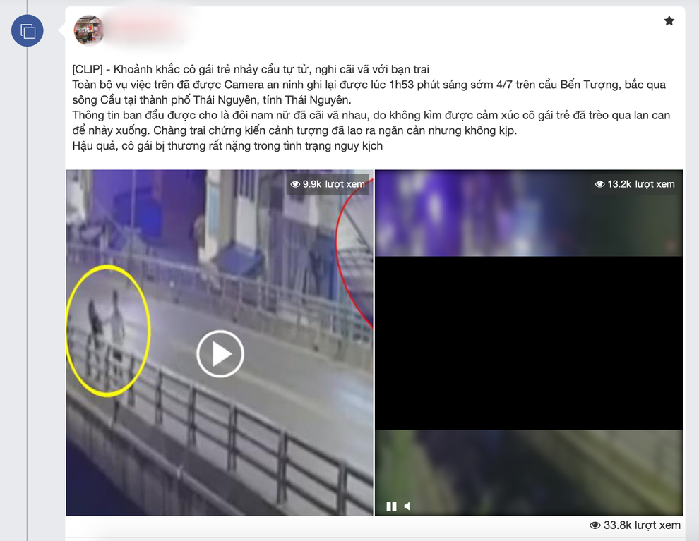 Thực hư thông tin cô gái trẻ bất ngờ nhảy cầu ngay trước mắt bạn trai - 2 Thực hư thông tin cô gái trẻ bất ngờ nhảy cầu ngay trước mắt bạn trai - 2