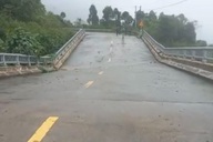 Công bố tình huống khẩn cấp sự cố cầu bị nghiêng trên đường Hồ Chí Minh