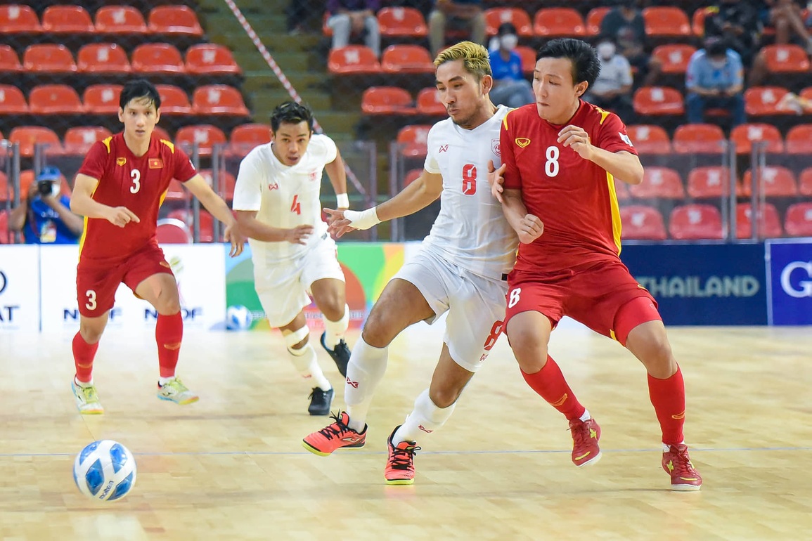 Thắng Myanmar, đội tuyển futsal Việt Nam giành vé dự giải châu Á - 2 Thắng Myanmar, đội tuyển futsal Việt Nam giành vé dự giải châu Á - 2