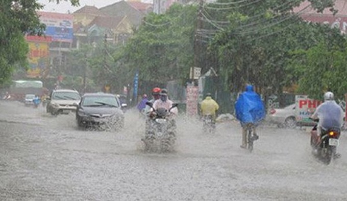 Bắc Bộ mưa vừa, mưa to, có nơi mưa rất to