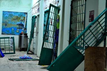 Hiện trường ngổn ngang vụ 600 học viên trốn trại cai nghiện