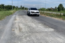 Đường vành đai hơn 3.100 tỷ ở Tây Ninh xuống cấp sau 2 năm thông xe