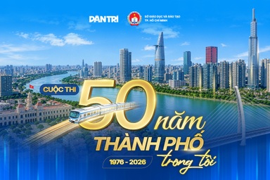 Báo Dân trí và Sở GD&ĐT TPHCM phát động cuộc thi 50 năm Thành phố trong tôi