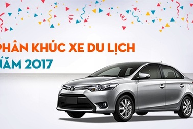 Top 10 mẫu xe du lịch bán chạy nhất Việt Nam năm 2017