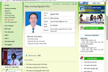 Vụ “trường THPT có... 4 Phó Hiệu trưởng”: Điều chuyển 1 Phó Hiệu trưởng