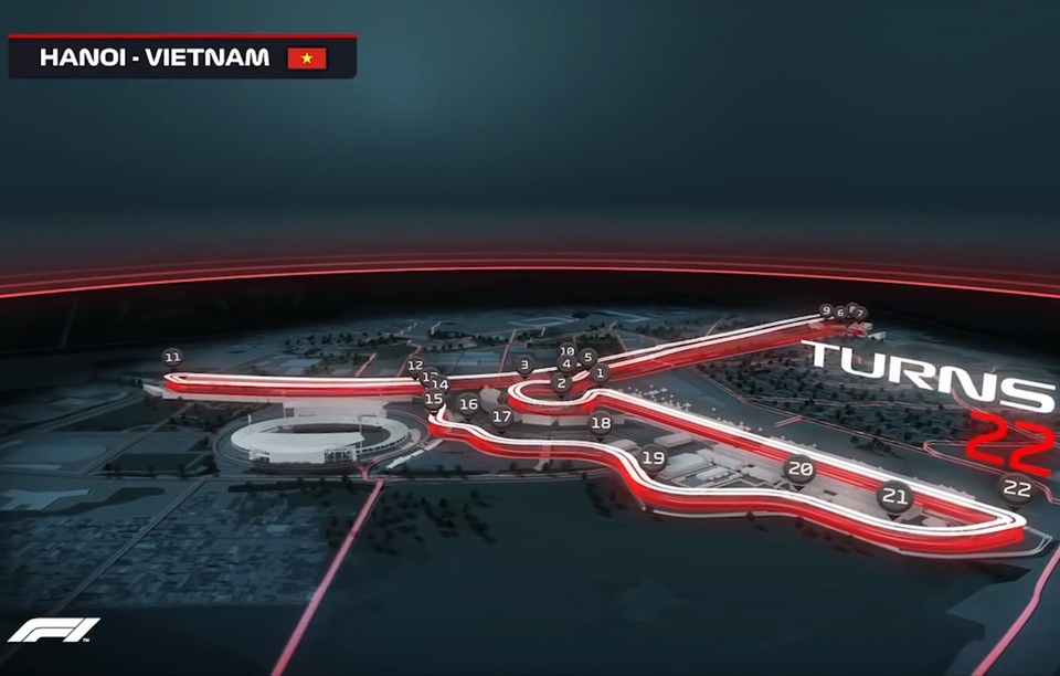 “Đua thử” một vòng đường đua thách thức nhất lịch sử F1 tại Hà Nội - 1 “Đua thử” một vòng đường đua thách thức nhất lịch sử F1 tại Hà Nội - 1