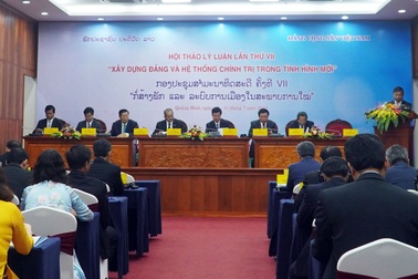 Việt Nam - Lào tổ chức hội thảo xây dựng Đảng và hệ thống chính trị