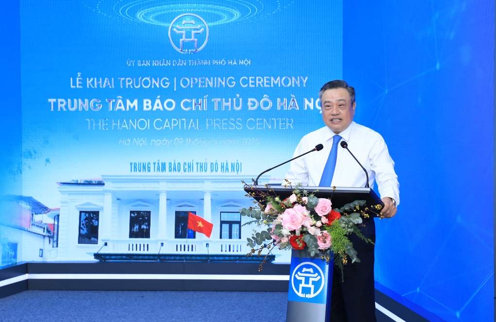 Hà Nội khai trương trung tâm báo chí thủ đô - 1 Hà Nội khai trương trung tâm báo chí thủ đô - 1