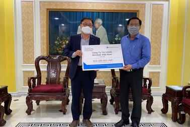 Shinhan Finance đóng góp 1,2 tỷ đồng cùng cả nước phòng chống COVID-19
