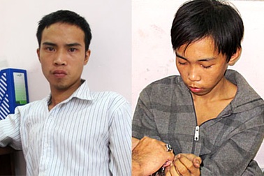 Ngang nhiên cắt trộm dây điện chiếu sáng công cộng giữa ban ngày