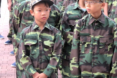 Háo hức lễ xuất quân “Học kỳ trong quân đội”