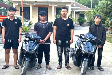 Sau khi đánh người, nhóm đối tượng thay màu sơn xe