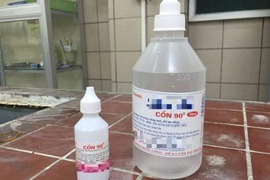 Pha cồn y tế thành rượu để uống, nam bệnh nhân tử vong