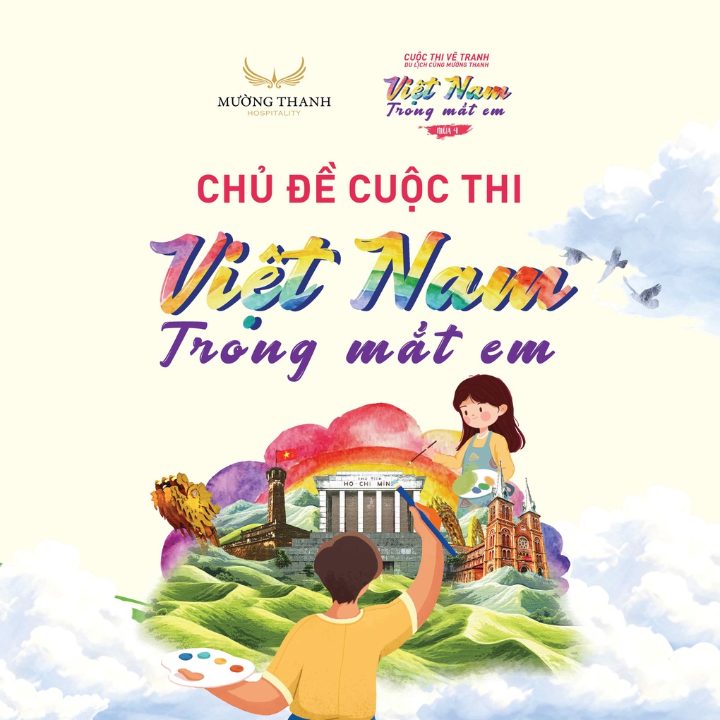 Tập đoàn Mường Thanh tổ chức cuộc thi vẽ tranh thiếu nhi - 1 Tập đoàn Mường Thanh tổ chức cuộc thi vẽ tranh thiếu nhi - 1