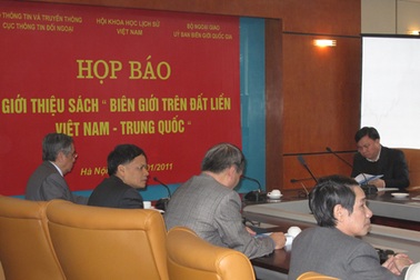 Ra mắt cuốn sách Biên giới trên đất liền Việt Nam- Trung Quốc