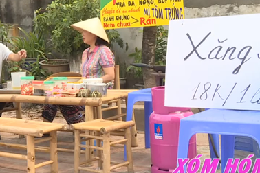 Nạn xăng giả hoành hành tại “Xóm Hóm”