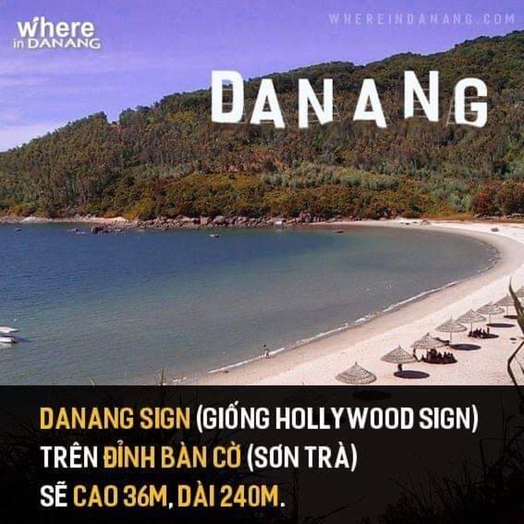 Xôn xao bảng chữ DA NANG trên bán đảo Sơn Trà như Hollywood - 1 Xôn xao bảng chữ DA NANG trên bán đảo Sơn Trà như Hollywood - 1