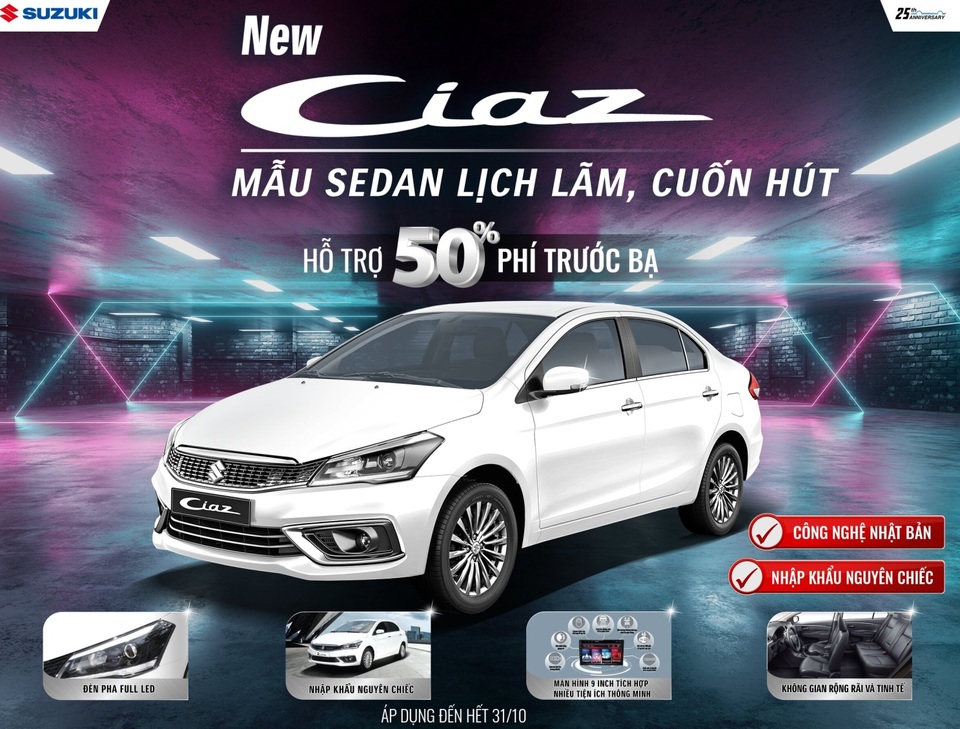 Doanh số tăng trưởng mạnh, Suzuki “chiêu đãi” khách hàng khuyến mãi lớn - 4 Doanh số tăng trưởng mạnh, Suzuki “chiêu đãi” khách hàng khuyến mãi lớn - 4