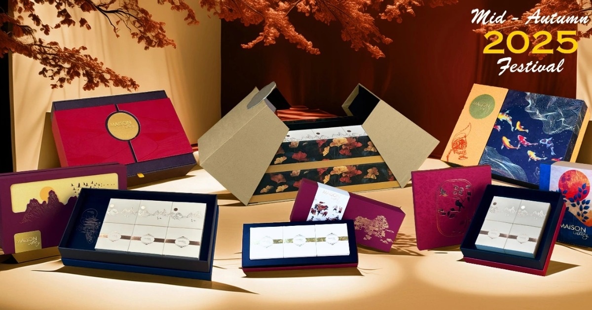 Bộ sưu tập quà trung thu Maison Luxury: Nghệ thuật gửi trao yêu thương đầy tinh tế