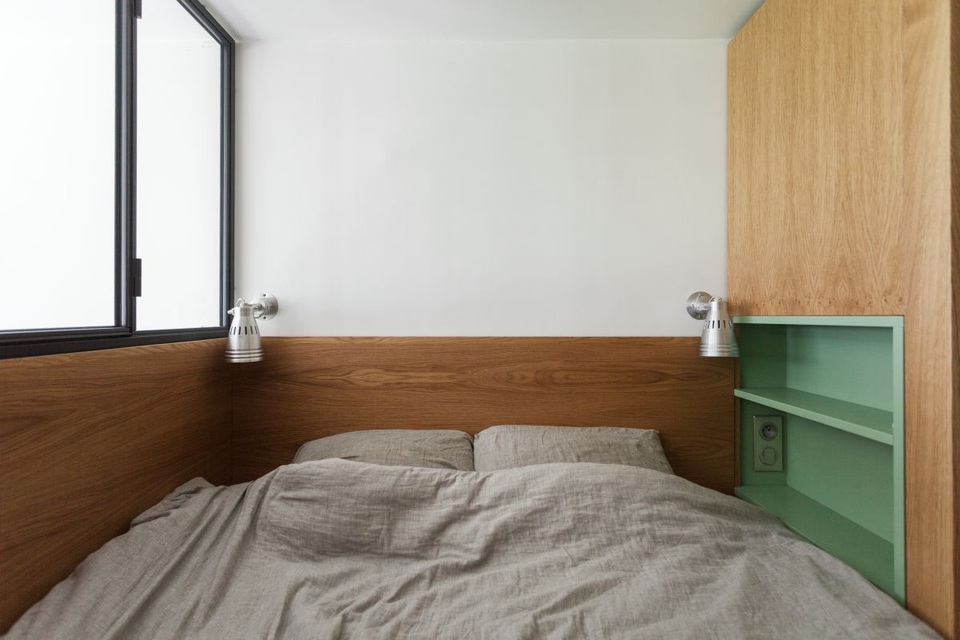 Căn hộ 30m2 nhưng thênh thang cho cả gia đình ở chỉ nhờ độc chiêu này - 9 Căn hộ 30m2 nhưng thênh thang cho cả gia đình ở chỉ nhờ độc chiêu này - 9