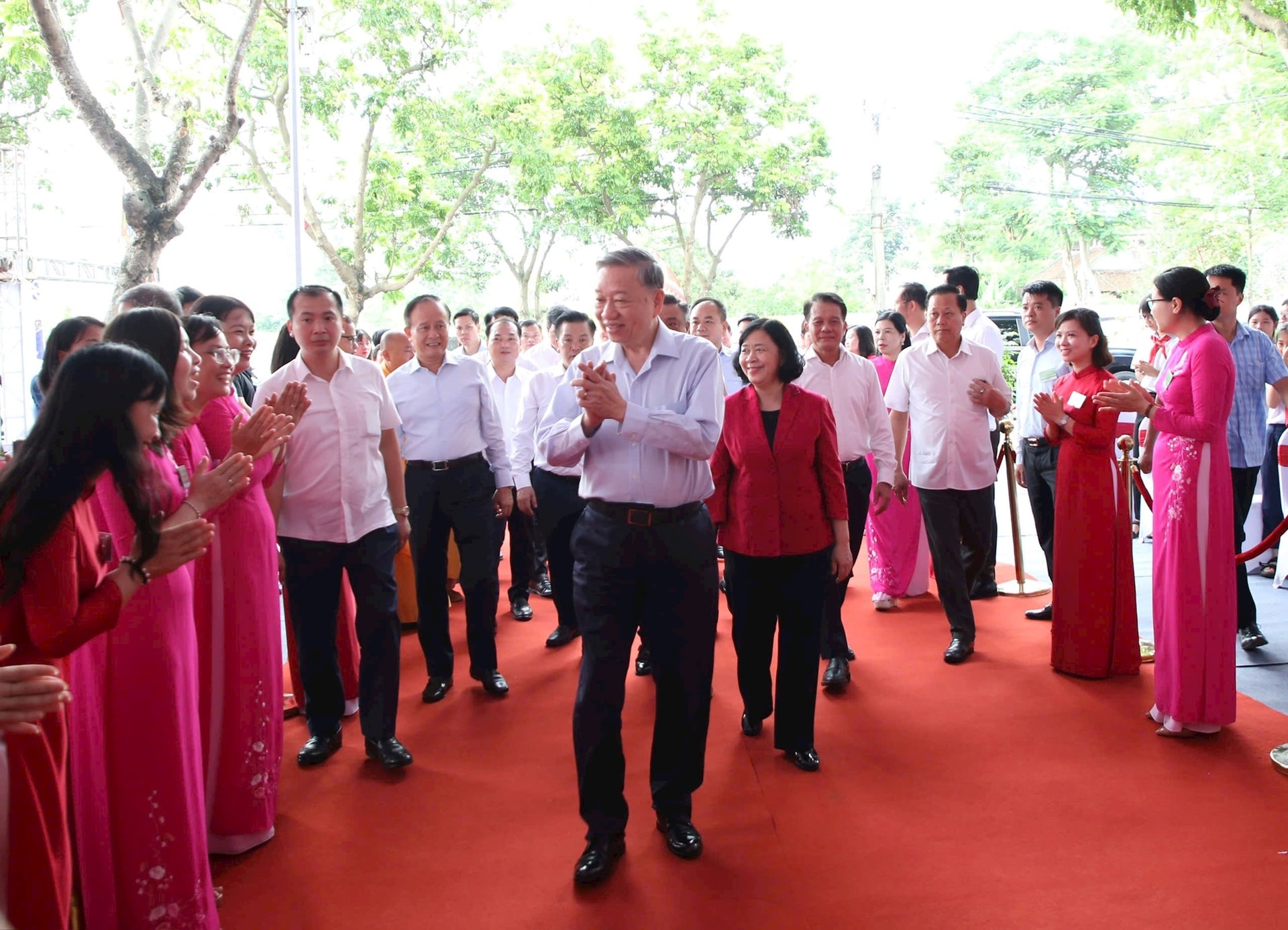 Tổng Bí thư Tô Lâm dự lễ khởi công xây dựng đền thờ Đức vua Ngô Quyền - 1