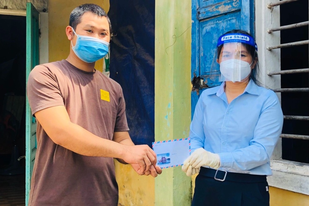 Gõ cửa từng nhà để chi trả hỗ trợ theo Nghị quyết 68 tới người lao động - 1 Gõ cửa từng nhà để chi trả hỗ trợ theo Nghị quyết 68 tới người lao động - 1