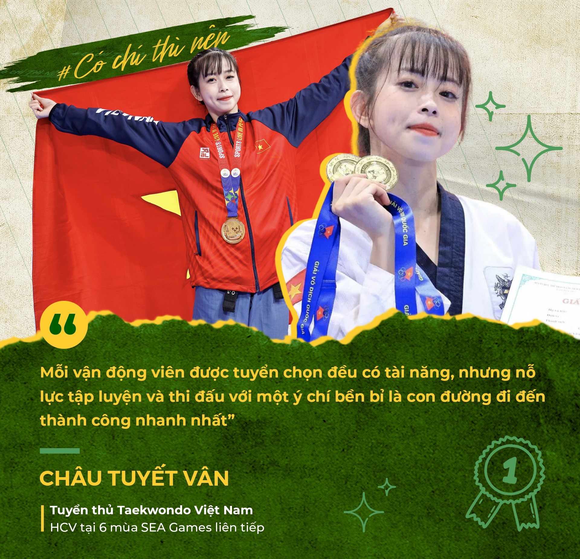 Hành trình rèn ý chí cùng thể thao của tuyển thủ Việt - 15 Hành trình rèn ý chí cùng thể thao của tuyển thủ Việt - 15