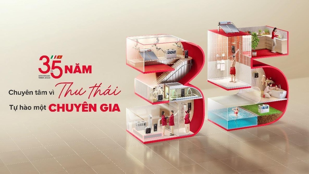 Ariston đánh dấu 35 năm cùng khách hàng Việt kiến tạo những công trình xanh - 3 Ariston đánh dấu 35 năm cùng khách hàng Việt kiến tạo những công trình xanh - 3