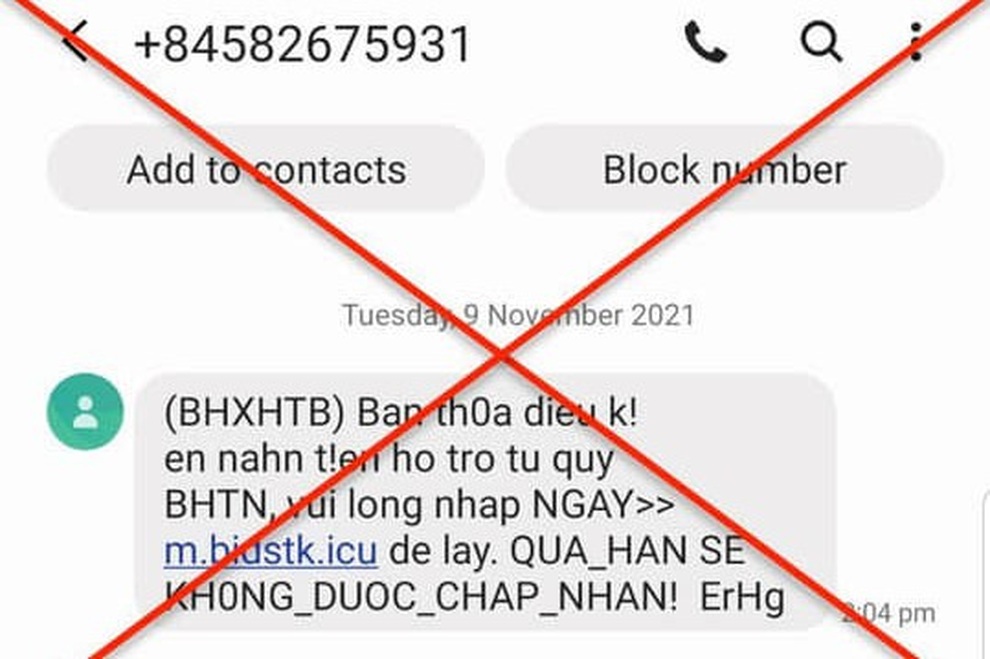 Chiêu trò mới lừa đảo nhận tiền hỗ trợ bảo hiểm thất nghiệp - 1 Chiêu trò mới lừa đảo nhận tiền hỗ trợ bảo hiểm thất nghiệp - 1