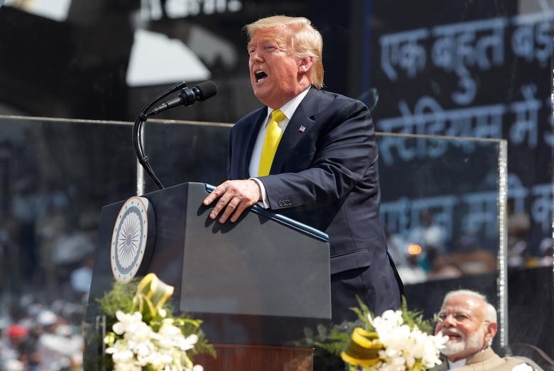 Tổng thống Trump được đón tiếp long trọng tại Ấn Độ - 5 Tổng thống Trump được đón tiếp long trọng tại Ấn Độ - 5