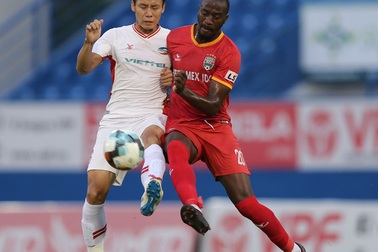 Thua B.Bình Dương, CLB Viettel mất cơ hội lên ngôi đầu bảng V-League