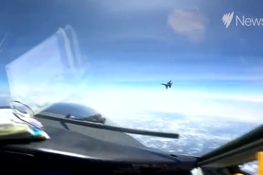 Mỹ cáo buộc chiến đấu cơ Trung Quốc áp sát nguy hiểm ở Biển Đông