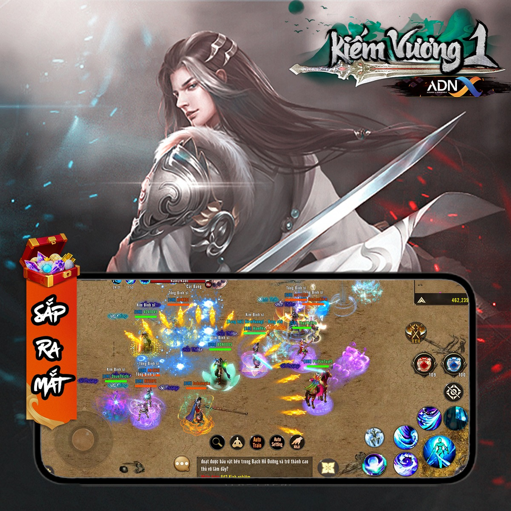 Kiếm Vương 1-ADNX Mobile mang ký ức của thanh xuân trở lại với game thủ - 1 Kiếm Vương 1-ADNX Mobile mang ký ức của thanh xuân trở lại với game thủ - 1