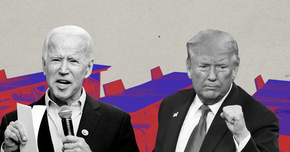 Tranh luận Tổng thống Mỹ: Ông Trump nói tranh cử “bởi vì Biden” - 1 Tranh luận Tổng thống Mỹ: Ông Trump nói tranh cử “bởi vì Biden” - 1