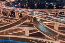 "Ma trận" nút giao thông 6 làn đường kết nối như lạc vào mê cung