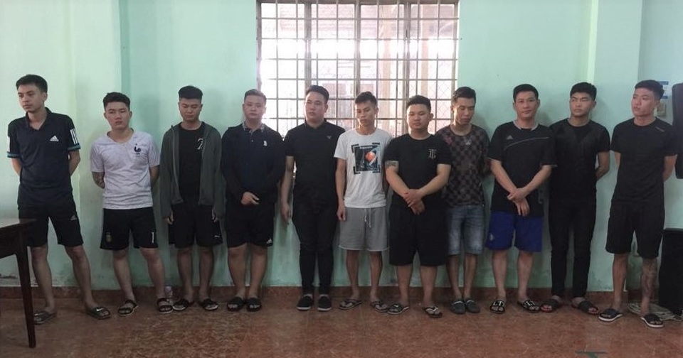 Bắt giữ 11 đối tượng từ phía Bắc vào Đồng Nai hoạt động tín dụng đen - 1 Bắt giữ 11 đối tượng từ phía Bắc vào Đồng Nai hoạt động tín dụng đen - 1