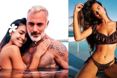 Bạn gái 9X của "tay chơi" U60 Gianluca Vacchi sinh con