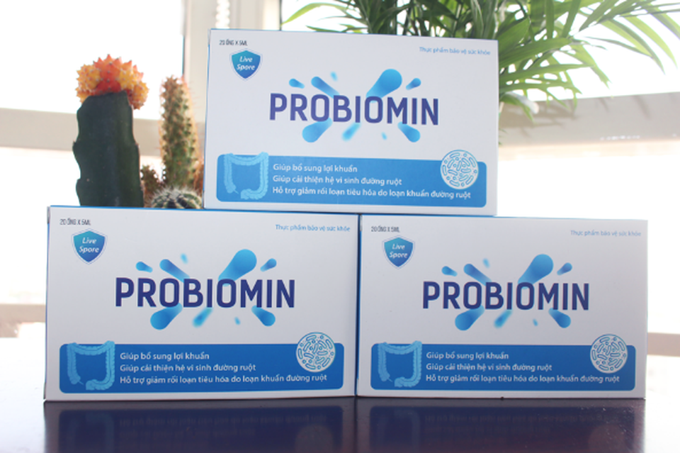 Bào tử lợi khuẩn Probiomin cân bằng hệ vi sinh đường ruột - 1 Bào tử lợi khuẩn Probiomin cân bằng hệ vi sinh đường ruột - 1