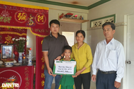 Bạn đọc Báo Dân trí giúp hơn 200 triệu đồng đến 3 trẻ thơ mồ côi cha