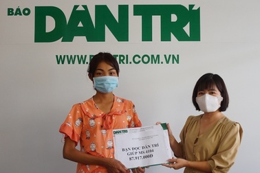 Bạn đọc ủng hộ người mẹ đơn thân bị bệnh tật đọa đày hơn 210 triệu đồng