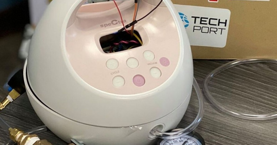Chế tạo máy thở điều trị Covid-19 từ... máy hút sữa - 1 Chế tạo máy thở điều trị Covid-19 từ... máy hút sữa - 1