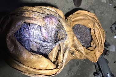 Bắt băng trộm hơn 1km cáp viễn thông ở nhiều nơi