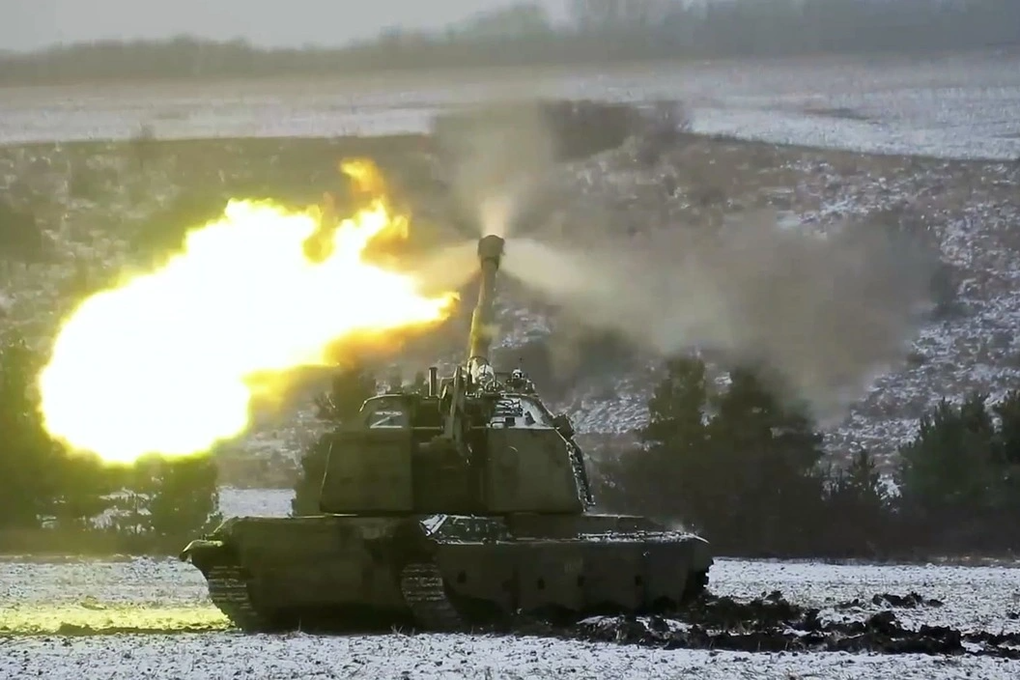 Nga khai hỏa loạt vũ khí, tấn công trung tâm đầu não của Ukraine - 1 Nga khai hỏa loạt vũ khí, tấn công trung tâm đầu não của Ukraine - 1