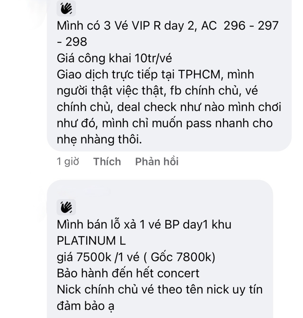 Nhiều hạng vé xem Blackpink vẫn còn, vé chợ đen bán lỗ không ai mua - 3 Nhiều hạng vé xem Blackpink vẫn còn, vé chợ đen bán lỗ không ai mua - 3