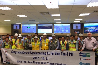 Tổ máy thứ 2 dự án nhà máy nhiệt điện Vĩnh Tân 4 phát điện hoà lưới thành công